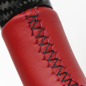 REAL LEXUS SERIES D SHAPE BLACK CARBON & DARK WINE LEATHER DARK WINE X BLACK EURO STITCH STEERING WHEEL FOR LEXUS LX URJ201W  LXA-BKC-DW