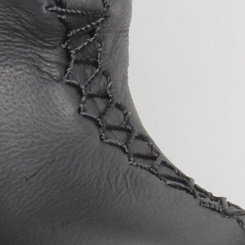 REAL ORIGINAL SERIES ALL WOOD ROUND SHAPE PIANO BLACK BLACK EURO STITCH STEERING WHEEL FOR MAZDA ROADSTER ND5RC  MZCW-PBW-BK