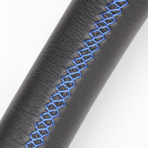 REAL ORIGINAL SERIES D SHAPE BLUE SELECTION BLUE EURO STITCH STEERING WHEEL FOR LEXUS IS 20  ISD-LPB-BL