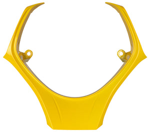 REAL ORIGINAL SERIES SET PLATE TYPE + UNDER PAD SET BLACK CARBON PLATE STEERING + YELLOW UNDER PAD BLACK EURO STITCH STEERING WHEEL FOR TOYOTA C-HR 10 50  X10N-BKC-PBP-YLP