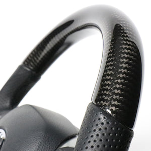 REAL ORIGINAL SERIES SET COMBINATION TYPE + UNDER PAD SET BLACK CARBON STEERING + SILVER UNDER PAD BLACK EURO STITCH STEERING WHEEL FOR TOYOTA C-HR 10 50  X10-BKC-PBP-SLP