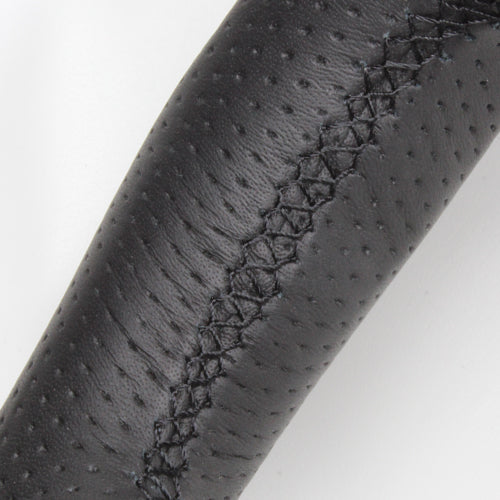 REAL ORIGINAL SERIES ROUND SHAPEBLACK CARBON BLACK EURO STITCH STEERING WHEEL FOR TOYOTA CROWN MAJESTA 200  H20-BKC-BK