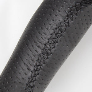 REAL ORIGINAL SERIES ROUND SHAPEBLACK CARBON BLACK EURO STITCH STEERING WHEEL FOR TOYOTA VELLFIRE HYBRID 20  H20-BKC-BK