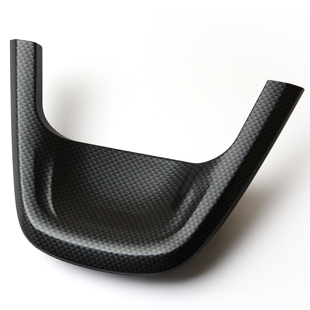 REAL PREMIUM SERIES SET BLACK CARBON STEERING + BLACK CARBON PRINT UNDER PAD BLACK EURO STITCH STEERING WHEEL FOR TOYOTA PRIUS 50  50P-BKC-BK-BKT