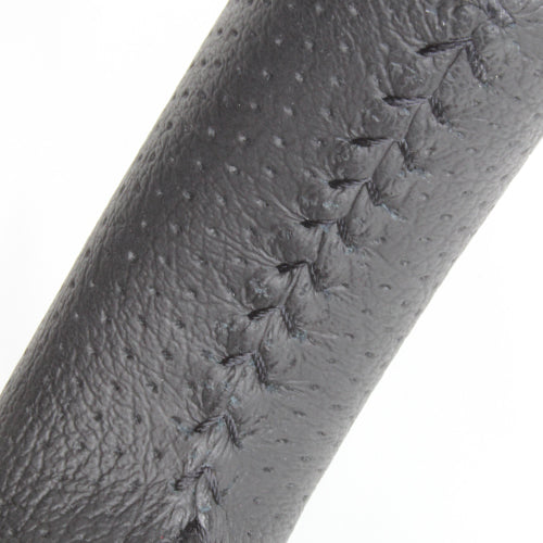 REAL ORIGINAL SERIES SOFT D SHAPE BLACK CARBON BLACK STITCH STEERING WHEEL FOR TOYOTA RACTIS 120  P130-BKC-BK