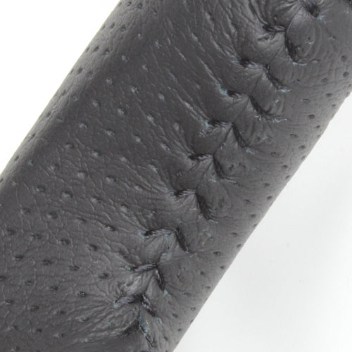 REAL ORIGINAL SERIES SOFT D SHAPE BLACK CARBON BLACK STITCH STEERING WHEEL FOR TOYOTA ALLION 260 : 3 TYPE  R80-BKC-BK