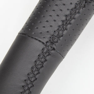 REAL ORIGINAL SERIES C SHAPE BLACK WOOD BLACK EURO STITCH STEERING WHEEL FOR TOYOTA VOXY 60 : KOUKI  H200-BKW-BK