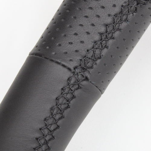 REAL ORIGINAL SERIES C SHAPE BLACK WOOD BLACK EURO STITCH STEERING WHEEL FOR TOYOTA LITEACE TRUCK S402  H200-BKW-BK