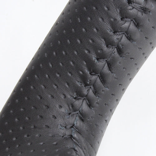 REAL ORIGINAL SERIES SOFT D SHAPE BLACK CARBON BLACK STITCH STEERING WHEEL FOR TOYOTA FJ CRUISER GSJ15W FJ-PX-BKC