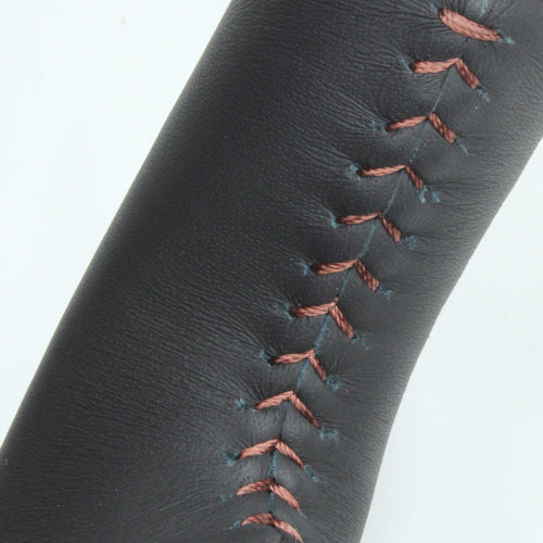 REAL ORIGINAL SERIES SOFT D SHAPE MEDIUM BROWN WOOD BROWN STITCH STEERING WHEEL FOR TOYOTA FJ CRUISER GSJ15W FJ-BRW-BR