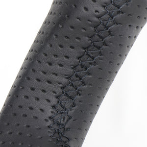 REAL ORIGINAL SERIES SOFT D SHAPE BLACK WOOD BLACK EURO STITCH STEERING WHEEL FOR NISSAN NV350 CARAVAN E26: ZENKI  NSA-BKW-BK