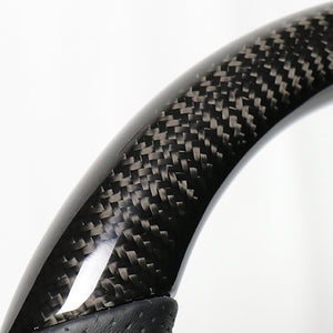 REAL ORIGINAL SERIES SOFT D SHAPE BLACK CARBON RED X BLACK EURO STITCH STEERING WHEEL FOR NISSAN SERENA C26  NSA-BKC-RD