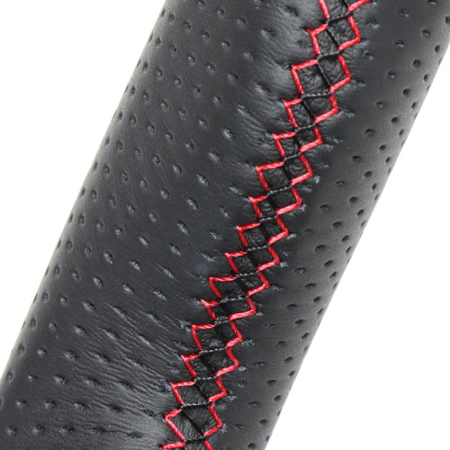 REAL ORIGINAL SERIES SOFT D SHAPE BLACK CARBON RED X BLACK EURO STITCH STEERING WHEEL FOR MAZDA CX-3 DK:LATE  MZD-BKC-RD