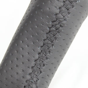 REAL ORIGINAL SERIES D SHAPE BLACK WOOD BLACK EURO STITCH STEERING WHEEL FOR MAZDA ATENZA GJ: ZENKI  MZB-BKW-BK