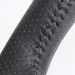 REAL ORIGINAL SERIES SOFT D SHAPE ORANGE BLACK STITCH STEERING WHEEL FOR TOYOTA FJ CRUISER GSJ15W FJ-ORW-BK