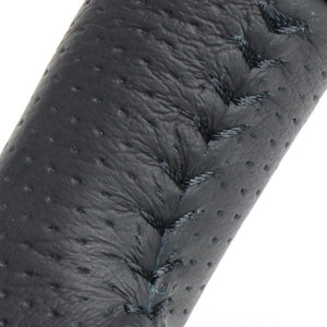 REAL ORIGINAL SERIES OVAL SHAPE BROWN WOOD BLACK STITCH STEERING WHEEL FOR TOYOTA AQUA GR SPORT 10 NOT 17-INCH PACKAGE  30-1-BRW