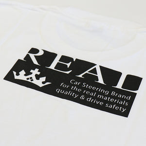 REAL T-SHIRT VER.2 WHITE L SIZE REAL-T2-WH-L