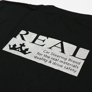 REAL T-SHIRT VER.2 BLACK S SIZE REAL-T2-BK-S