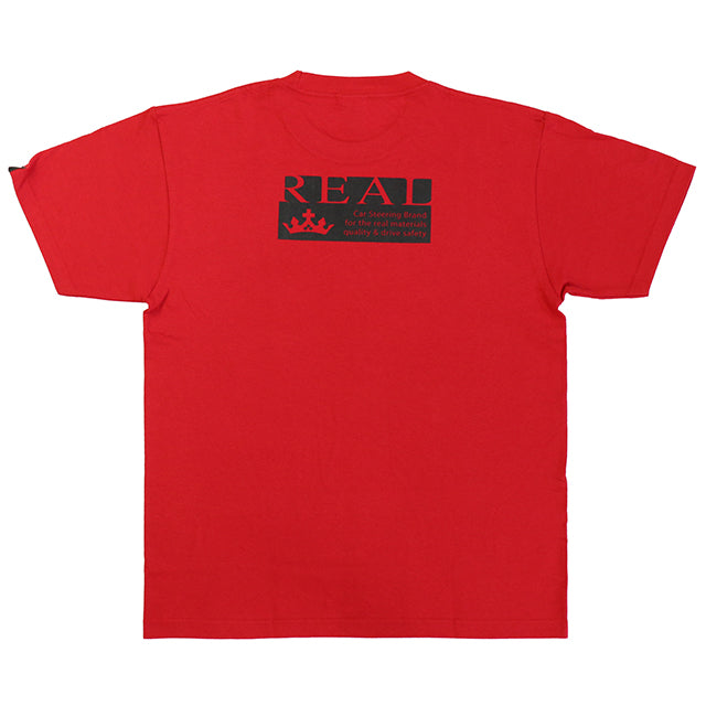REAL T-SHIRT VER.2 RED S SIZE REAL-T2-RD-S