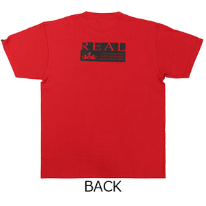 REAL T-SHIRT VER.2 RED S SIZE REAL-T2-RD-S