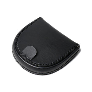 REAL HORSESHOE-SHAPED COIN CASE BLACK REAL-CP-BK