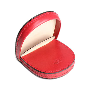 REAL HORSESHOE-SHAPED COIN CASE RED REAL-CP-RD