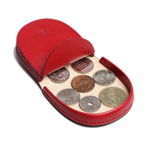 REAL HORSESHOE-SHAPED COIN CASE RED REAL-CP-RD