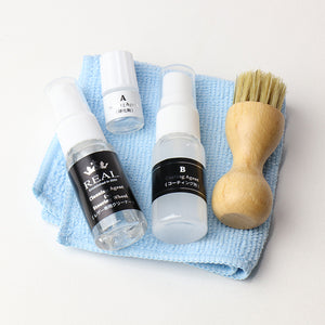 REAL STEERING BRUSHED LEATHER MAINTENANCE KIT REAL-KHMK
