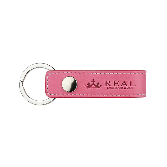 REAL KEYCHAIN PASTEL PINK REAL-KH-PP