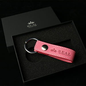 REAL KEYCHAIN PASTEL PINK REAL-KH-PP