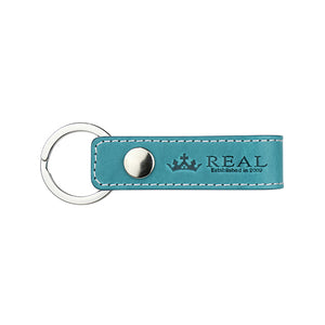 REAL KEYCHAIN PASTEL BLUE REAL-KH-PB