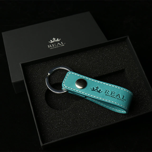 REAL KEYCHAIN PASTEL BLUE REAL-KH-PB