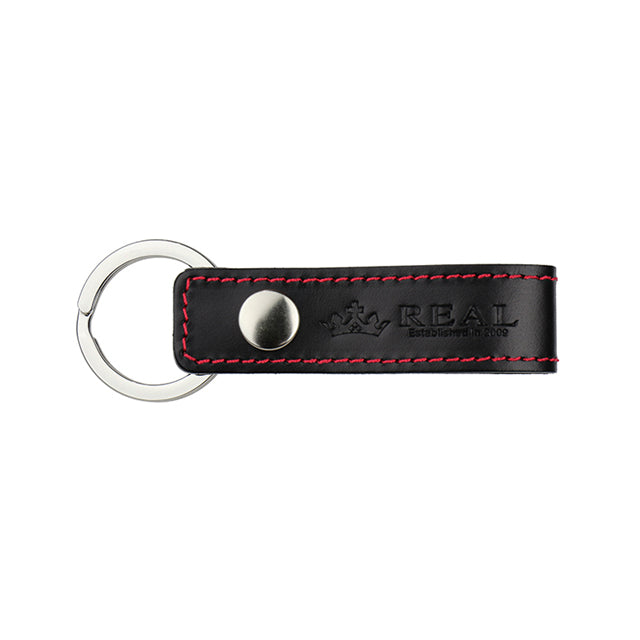 REAL KEY CHAIN BLACK REAL-KH-BK