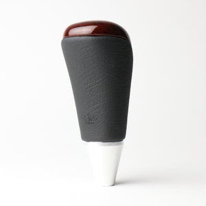 REAL SHIFT KNOB BROWN WOOD PRINT FOR TOYOTA AQUA NHP10  SKA-BRW