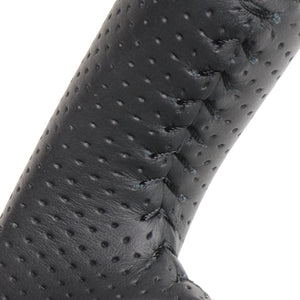 REAL ORIGINAL SERIES SOFT D SHAPE PIANO BLACK BLACK STITCH STEERING WHEEL FOR SUZUKI JIMNY SIERRA JB74W  SZB-PBW-BK