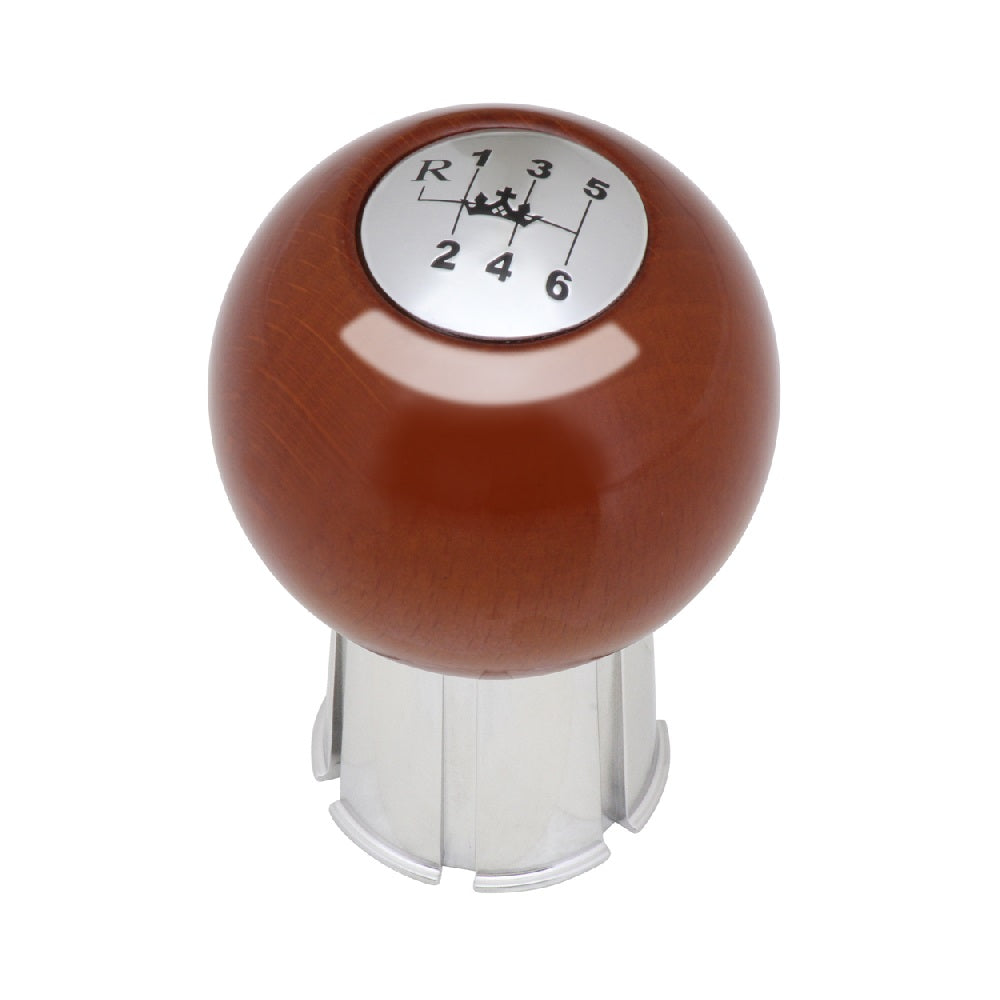 REAL SHIFT KNOB FOR ND ROADSTER 05 LIGHT BROWN WOOD FOR ROADSTER ND5RC MAY 2015~ SK-MZC-LBW