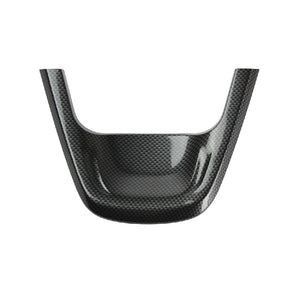 REAL STEERING UNDER PAD FOR 50 SERIES PRIUS BLACK CARBON PRINT 50-PAD-BKT