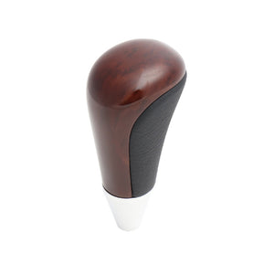 REAL SHIFT KNOB BROWN WOOD PRINT FOR TOYOTA NOAH 70 4 SPOKE TYPE SKA-BRW