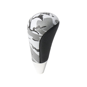 REAL SHIFT KNOB GRAY CAMOUFLAGE PRINT FOR TOYOTA AQUA NHP10  SKA-GRT