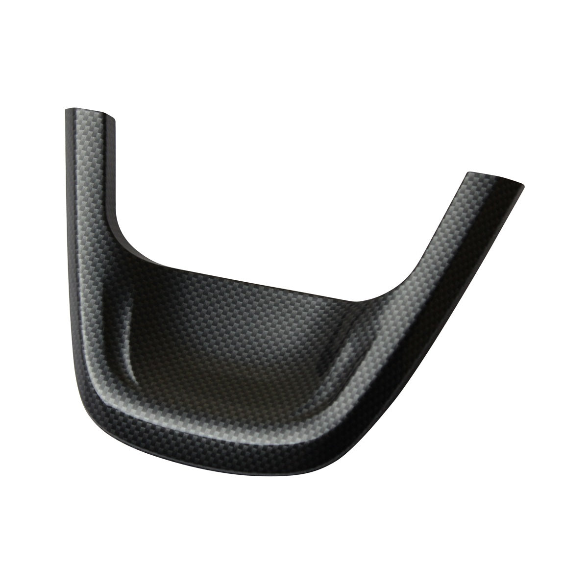 REAL STEERING UNDER PAD FOR 50 SERIES PRIUS BLACK CARBON PRINT 50-PAD-BKT