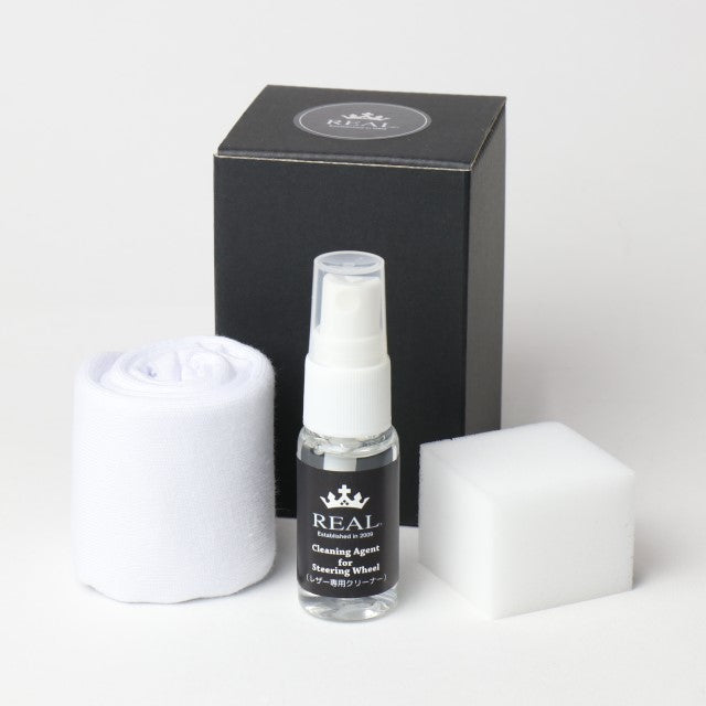 REAL STEERING LEATHER CLEANING KIT REAL-CLK