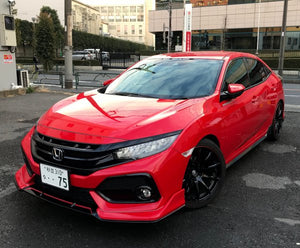 SEEKER FRP FRONT HALF SPOILER FOR HONDA CIVIC FK7 ZENKI  16000-FK7-F01