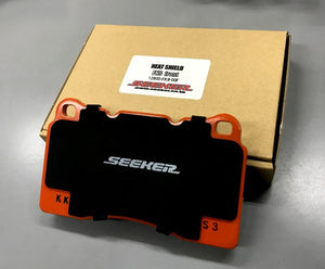 SEEKER HEAT SHIELD BRAKE PAD SHIM FRONT BREMBO CALIPER FOR HONDA CIVIC FD2 12800-FD2-00F