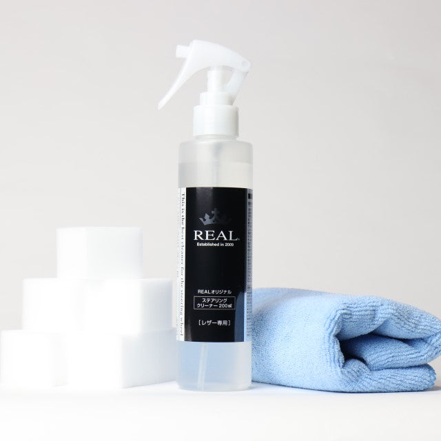 REAL STEERING CLEANER 200ML SET REAL-CL200-S