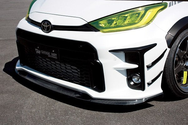 GARAGE VARY FRONT LIP SPOILER CARBON FOR TOYOTA GR YARIS GXPA16 10 30-8002
