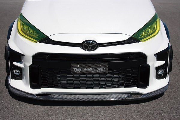 GARAGE VARY FRONT LIP SPOILER CARBON FOR TOYOTA GR YARIS GXPA16 10 30-8002