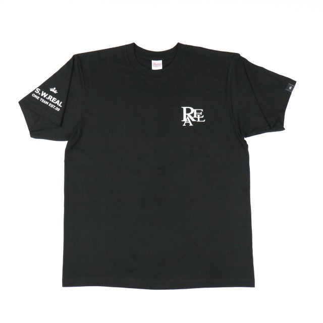 REAL T-SHIRT VER.3 BLACK L SIZE REAL-T3-BK-L