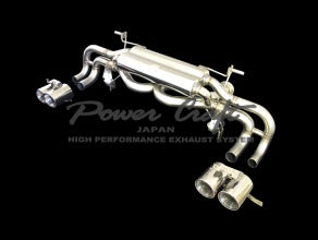 POWER CRAFT HYBRID EXHAUST MUFFLER SYSTEM BLACK TAIL FOR LAMBORGHINI GALLARDO LP550 LP560 LP570 P-LA320104-BKT