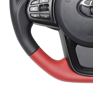 REAL PREMIUM SERIES D SHAPE NAPPA ALL LEATHER SILVER EURO STITCH STEERING WHEEL FOR TOYOTA SUPRA DB TYPE  TYCP-LPB-SL