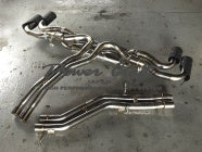 POWER CRAFT HYBRID EXHAUST MUFFLER SYSTEM BLACK TAIL FOR LAMBORGHINI URUS P-LA290101-BKT